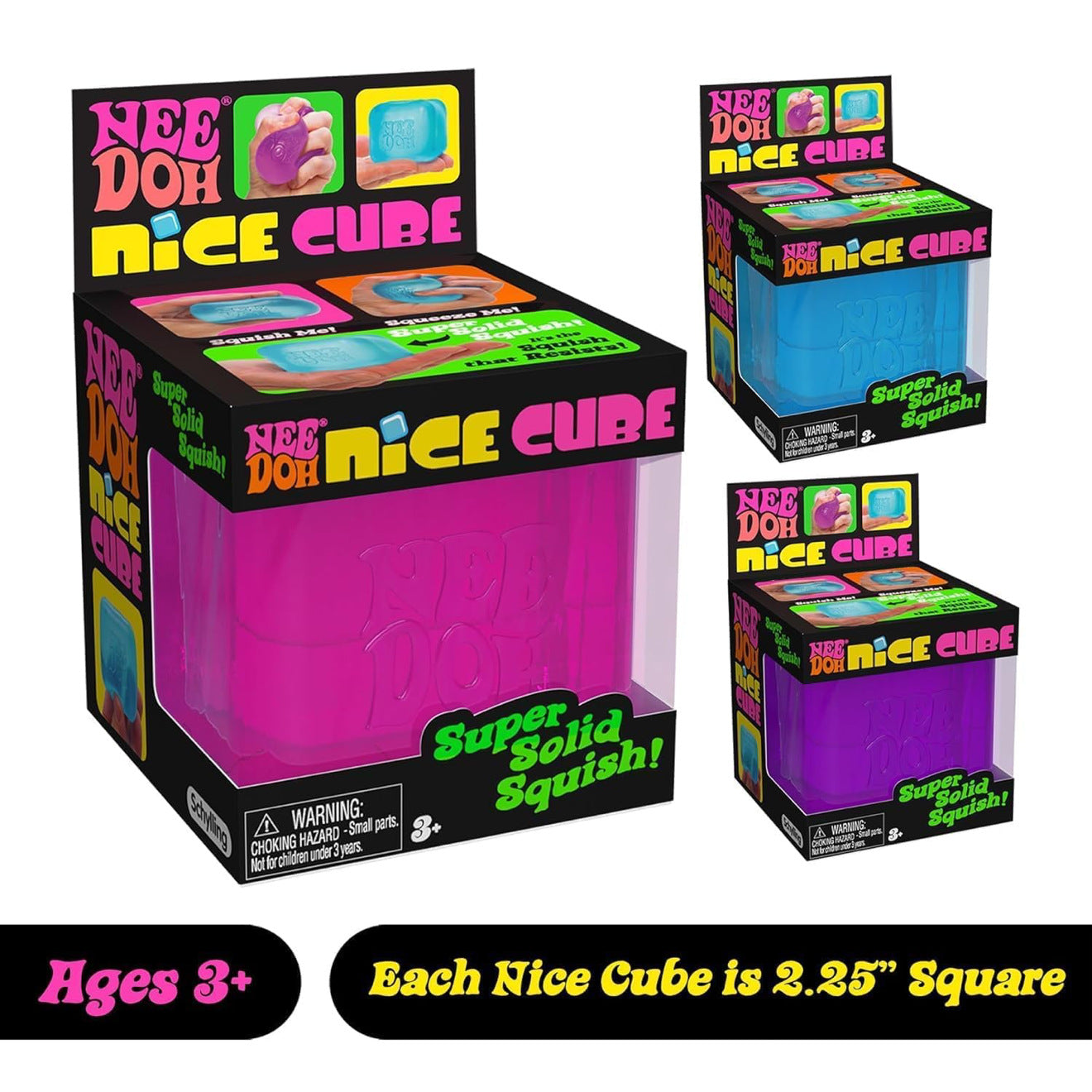 Sensory Stress Relief Squeeze Cube