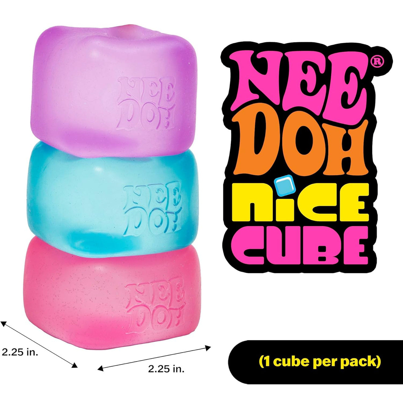 Sensory Stress Relief Squeeze Cube